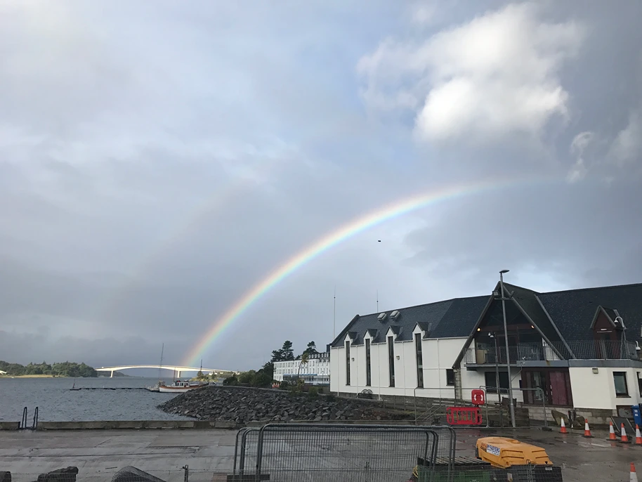 Double Rainbow Isle of Skye