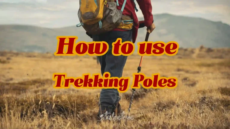 How to use trekking poles
