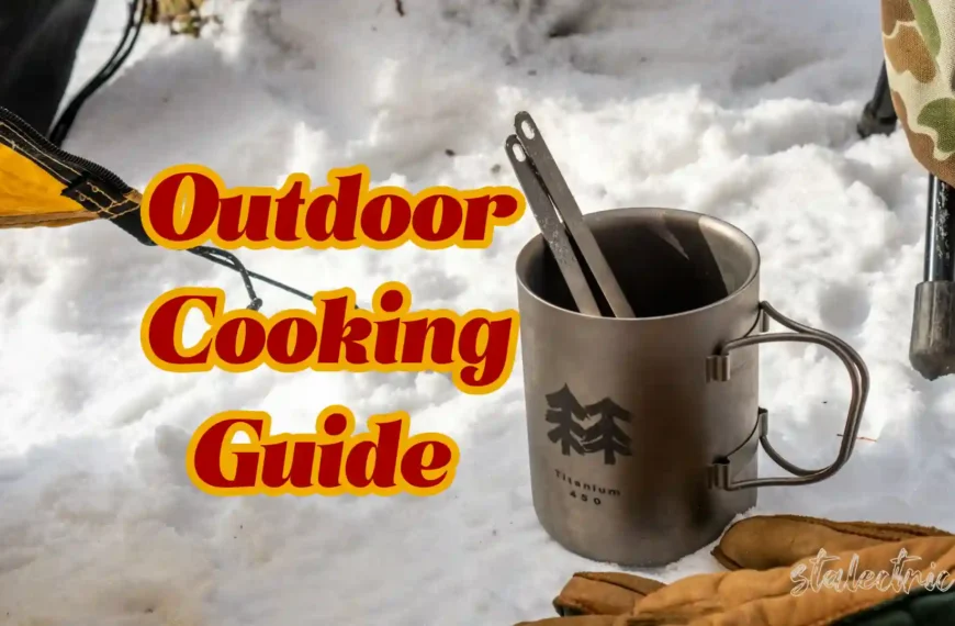 Outdoor cooking guide while trekking