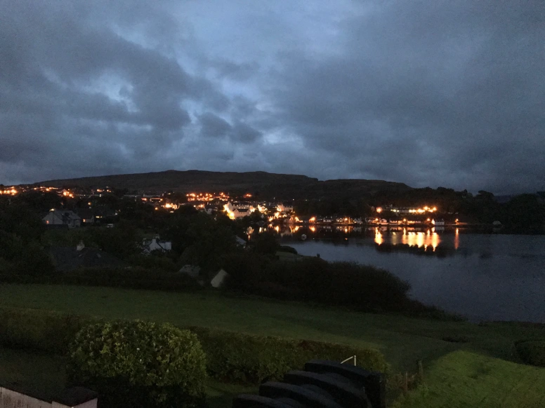 Portree night view